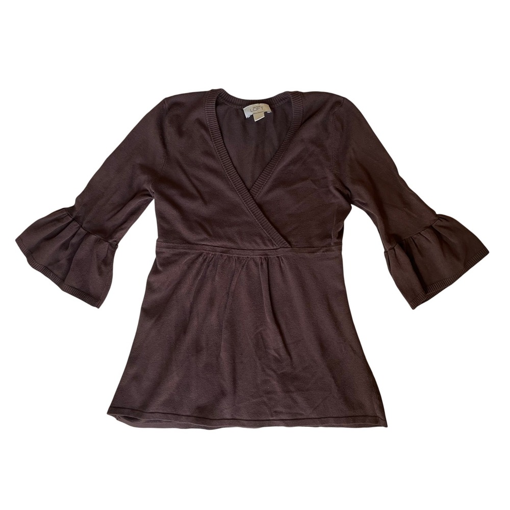 Loft Babydoll Empire Waist Sweater Y2K - Picture 1 of 8